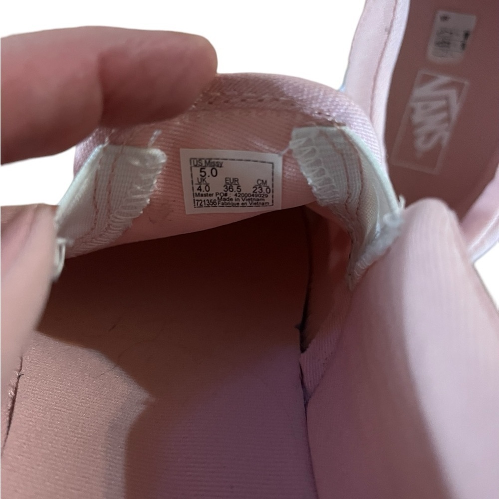 Vans Astro Slip On ✨Pink✨ Sz 5 🆕 w/o tag - - Picture 8 of 8